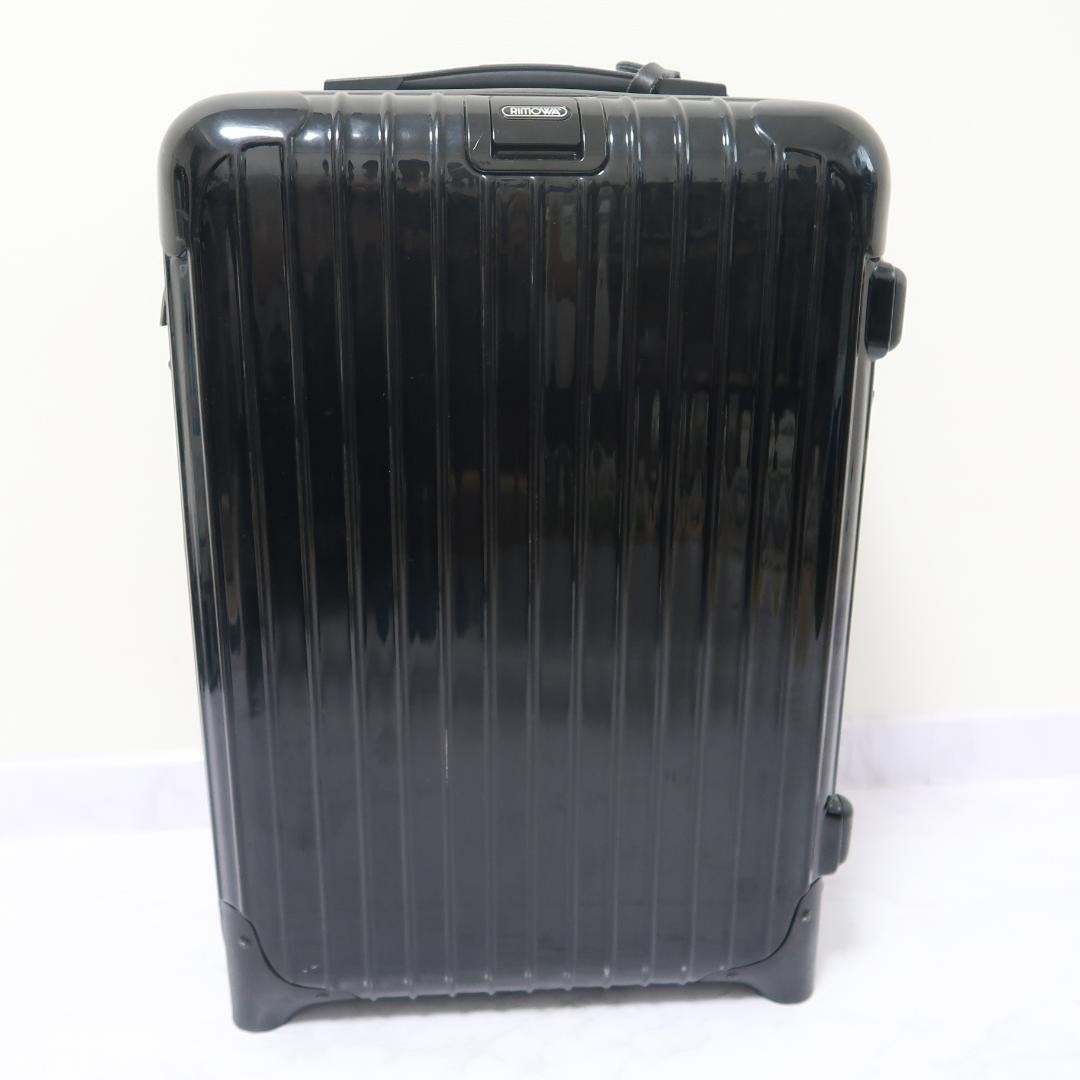 Rimowa Salsa Deluxe 32L Black 2-wheels Carry Case Suitcase From