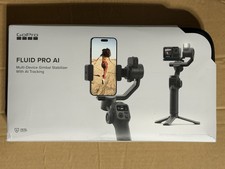 GoPro Fluid Pro AI 3-Axis Gimbal Stabilizer AI Tracking 360 Motorized Case