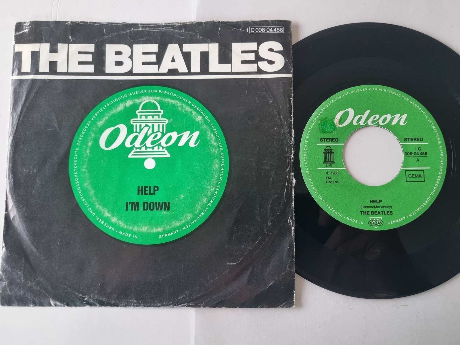 The Beatles - Help 7'' Vinyl Germany