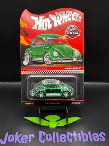 Hot Wheels 2024 RLC Red Line Club Exclusive Green Kawa-Bug-A Membership Car