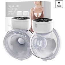 Hands Free Breast Pump Wearable Strong Suction  Low Noise, 3 Mode  9 Levels