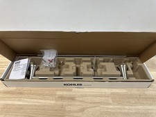 Kohler K-21952-BN Tempered 18" Towel Bar - Vibrant Brushed Nickel