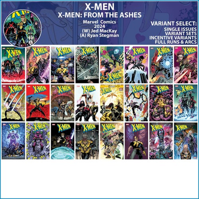#ad #ad X Men 2024 #1 13 14 15 16 17 18 19 20 21 22 23 24 Marvel Comics COVER SELECT $119.88