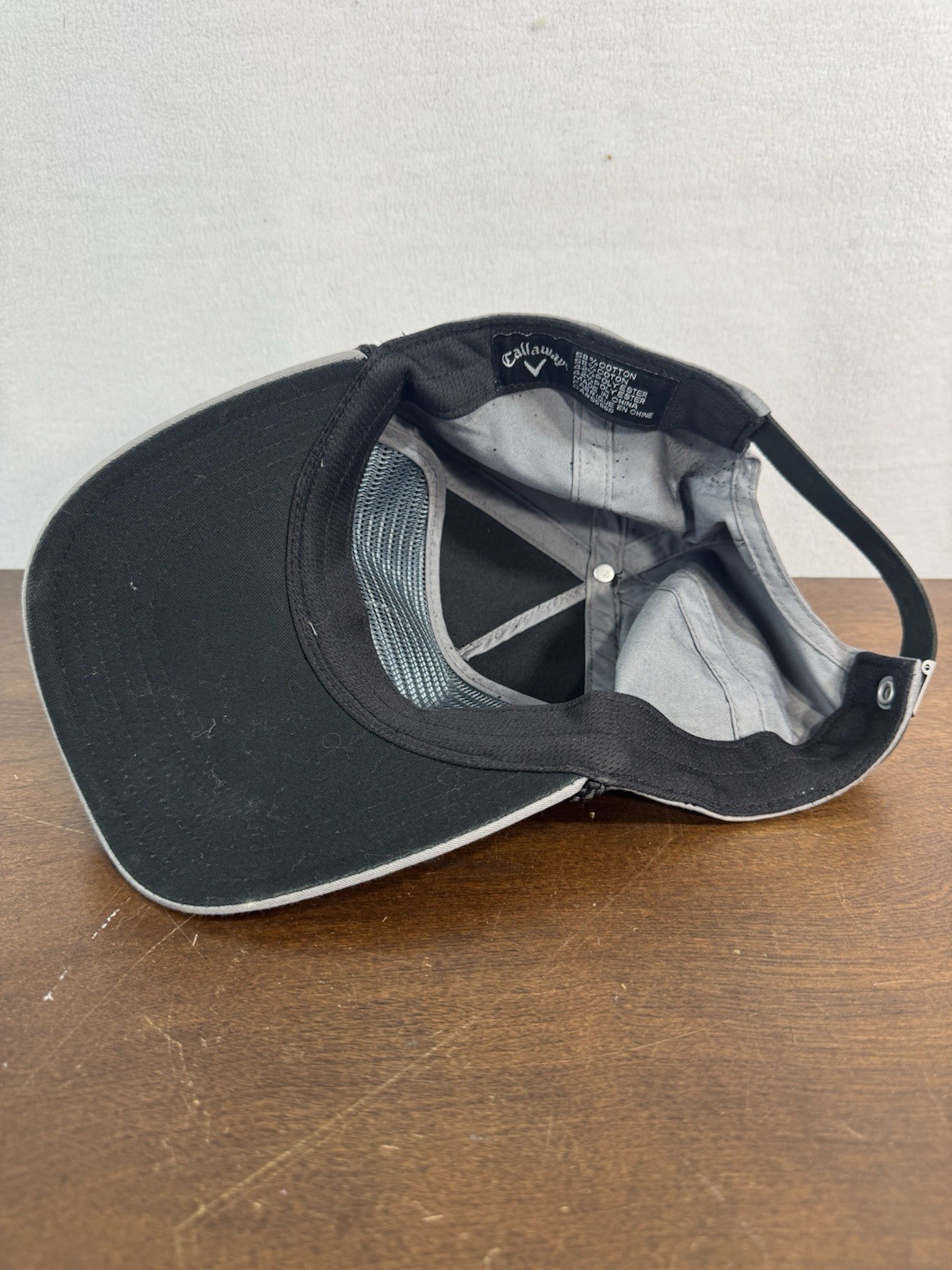 Callaway Adjustable Hat CA #55666 Gray - image 5