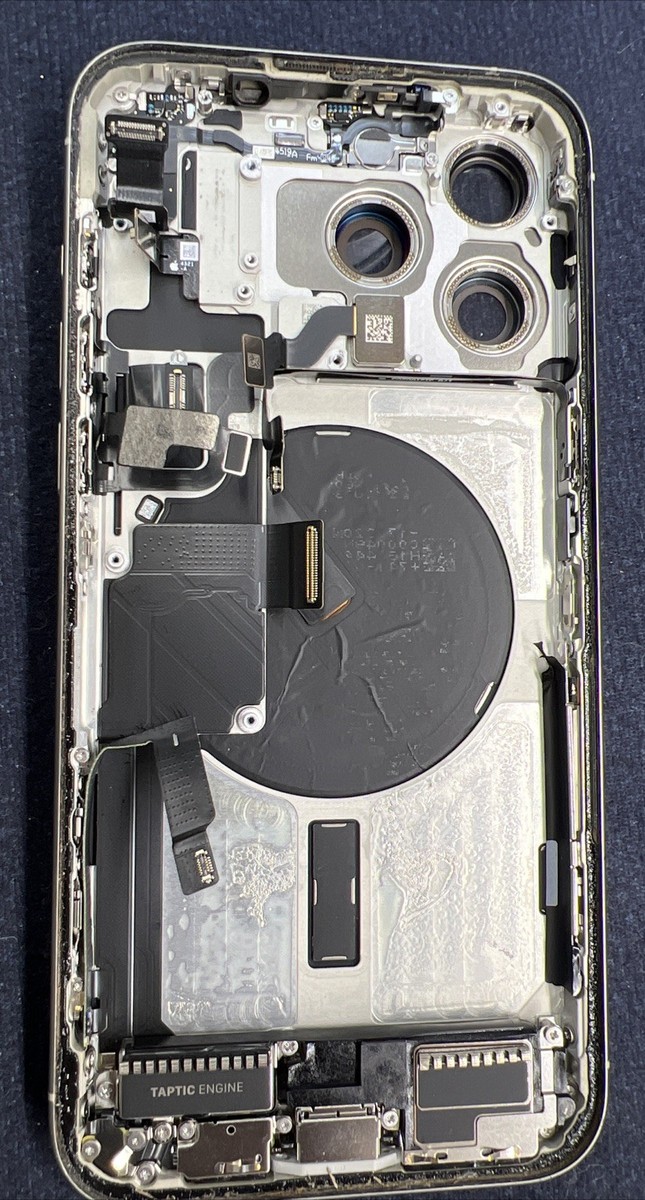 Apple iPhone 15 Pro Max Complete Housing Used OEM -White Mint