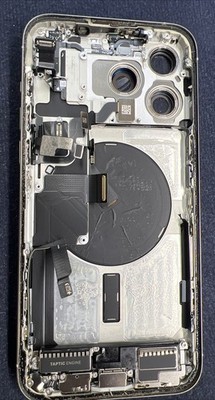 Apple iPhone 15 Pro Max Complete Housing Used OEM -White Mint