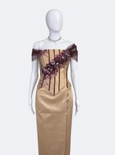 Khmer Traditional Outfit / Cambodian Clothes - 2 Piece, Khmer Shirt  Skirt