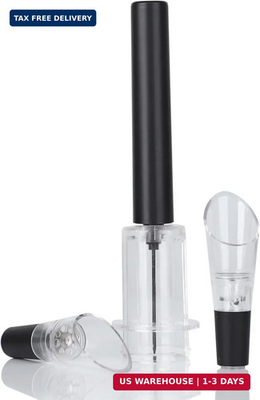 #ad Air Pressure Pump Bottle Opener With Wine Pour SpoutFunny And Effortlessly Wine $8.99