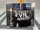 New ListingResident Evil 3: Nemesis Black Label Sony Playstation 1 CIB w/ Manual Tested