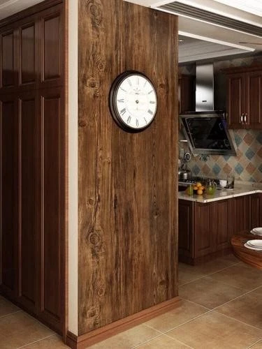 Wood Effect Vinyl Wrap Self Adhesive Film Sticker Textured Worktop Wall Covering - Imagem 3 de 4