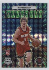 2024-25 Panini Mosaic Thunder Road Green Mosaic Prizm Reed Sheppard #16 1gg4