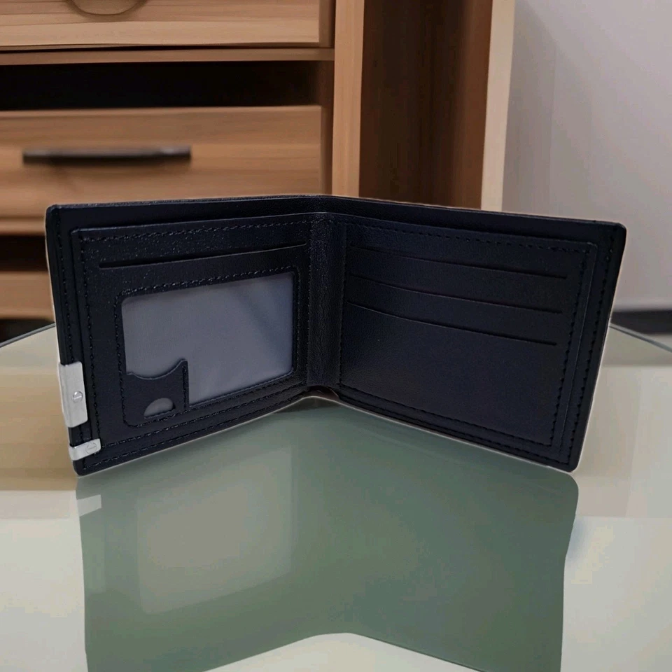 Cartera para hombre con logotipo de hockey de Estados Unidos 🇺🇸 Hockey sobre hielo olímpico de Estados Unidos - Lake Placid Foto 3 de 4