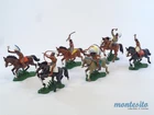 BRITAINS DSG * MOUNTED  INDIANS (6 figures) * WILD FAR WEST * TOY SOLDIERS