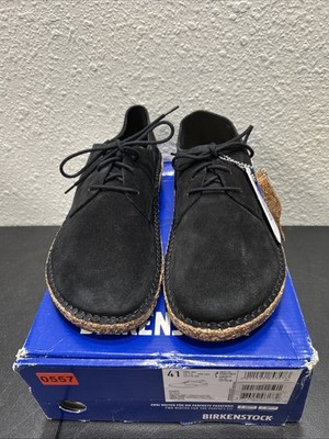 Birkenstock Gary Suede Black EU 41 US L10 M8 Mens Womens