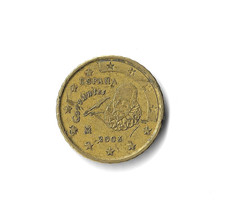 2003 Spain - 10 Euro Cents - 824 - Nordic-gold - 4.1g