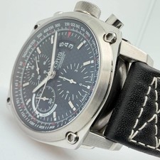 Oris 01 674 7616 4154-07 5 22 58FC BC4 43mm Steel Automatic Black Dial Watch 7