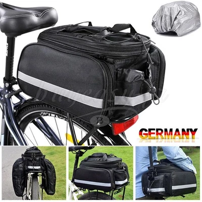 ISWEES GEPÄCKTRÄGERTASCHE FAHRRADTASCHE WASSERDICHT FAHRRAD TASCHE HINTEN GEPÄCKTRÄGER