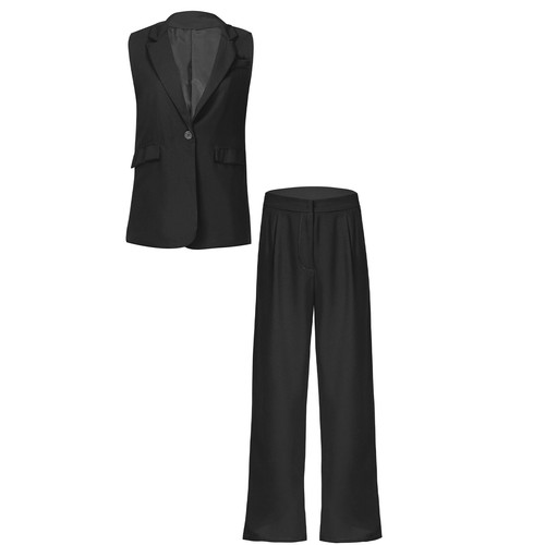 Damen Weste mit Hose Spezial Blazer Anzug Dating Weste und Hose Formell - Bild 47 von 57