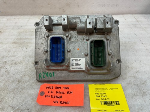 23 DODGE RAM 2500 3500 6.7 CUMMINS ENGINE COMPUTER ECU ECM 5677664 - Picture 2 of 13