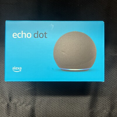 Brand New - Amazon - Echo Dot (4th Gen) Smart Speaker with Alexa - Charcoal