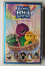 Barney's Big Surprise Live On Stage Audio Cassette 1998 RARE