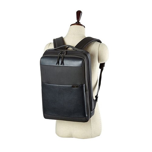 SAMSONITE RED Mens Holte Backpack Grey HT208001 Leather Business Laptop 15.6" - Picture 3 of 9