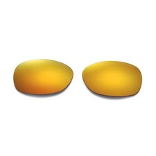 Walleva 24K Gold Polarized Replacement Lenses For Ray-Ban Wayfarer RB2132 52mm