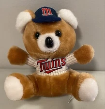 Vintage Steven Smith Stuffed Animals Plush MLB Koala Bear MN Twins Baseball