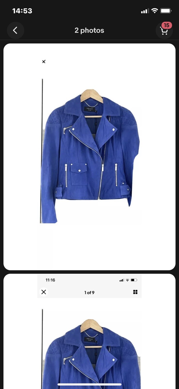 karen milken Suede Jacket Sold Out