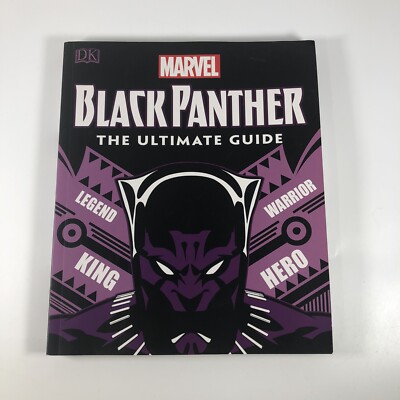 Marvel Black panther The ultimate guide soft cover book DK Superheroes Wakanda