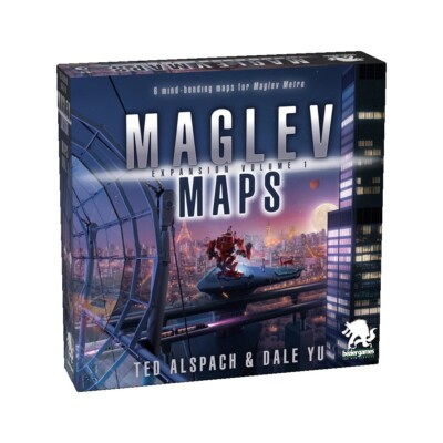 MAGLEV MAPS Spieleerweiterung MAGLEV Metro 6 neue Karten ENGLISCH