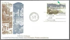 Canada 1972 $1.00 Landscape Defn, Vancouver OFDC, Buried "p" VARIETY - Sc #600