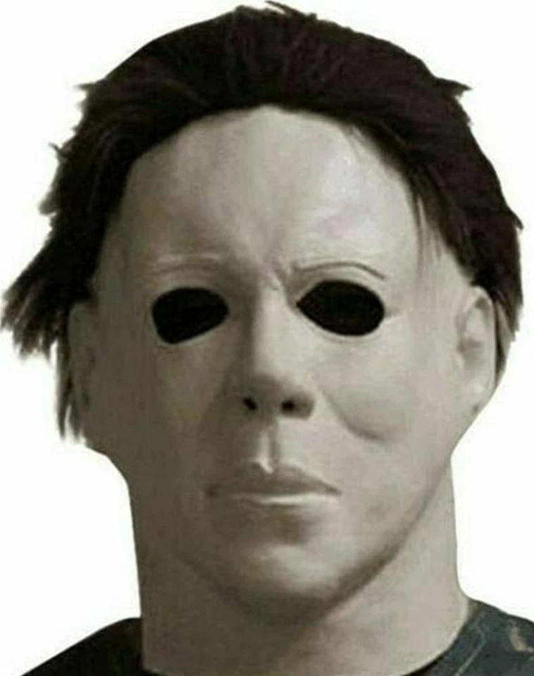 MASCARILLA HORROR MICHAEL MYERS 1978 HALLOWEEN LÁTEX CABEZA COMPLETA PELÍCULA PARA ADULTOS DISFRAZ Foto 2 de 4