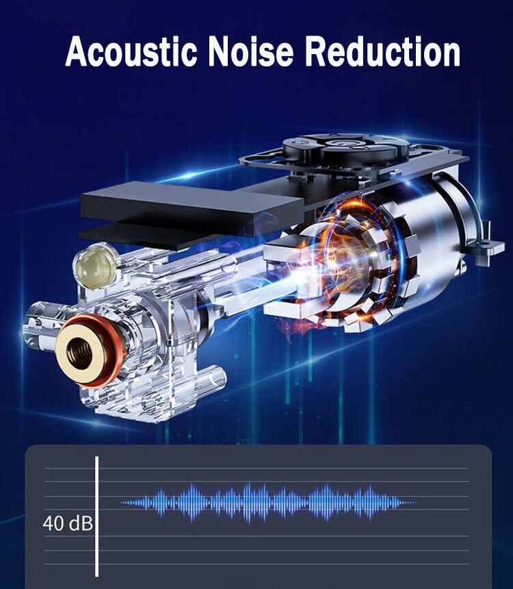 Car Air Compressor Rechargeable Cordless Tire Inflator Portable Air