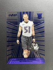 2016 Clear Vision KAMALEI CORREA Rookie RC Blue Parallel /99 Baltimore Ravens