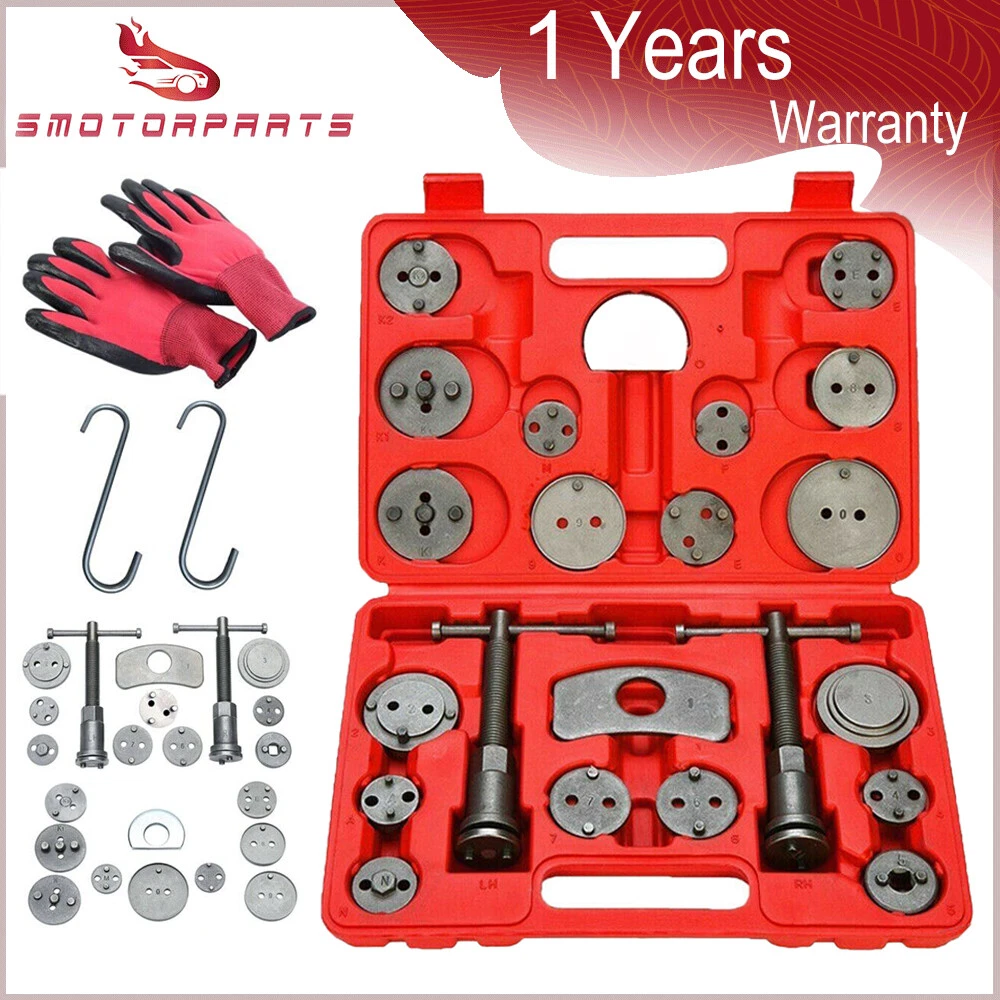 Kit(27) Universal Disc Brake Caliper Brake Piston Wind Back Rewind