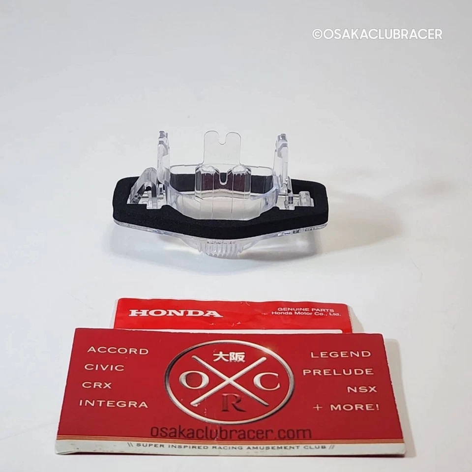 Luz de matrícula trasera genuina OEM Honda lente 03-08 Pilot 98-02 Accord S84 NUEVO Foto 4 de 4