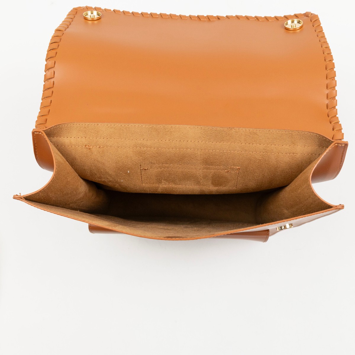 LIKE DREAMS Roux Top Handle Small Backpack Rusty Orange 