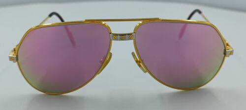 Sunglasses lenses CR 39 UV400 fits Cartier Vendome Santos size 56 / 59 - Picture 1 of 4