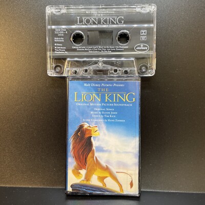  MC Kassette Tape - Lion King Soundtrack - Songtexte - König Der Löwen