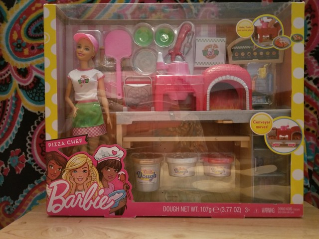 barbie pizza chef