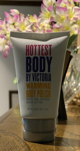 ๐ท Victoria Secret ๐ฅ Hottest Body By Victoria Warming Body Polish 1.4 oz Tones - Picture 3 of 3