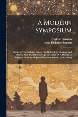 Harrison - A Modern Symposium  Subjects  The Soul And Future Life By  - X555z