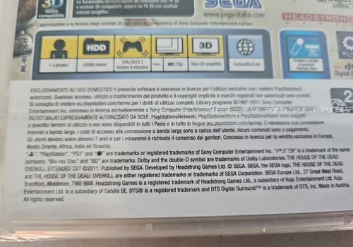 The House of the Dead Overkill - Extended Cut (Playstation 3 / PS3) New Sealed - Picture 8 of 13