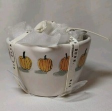 RAE DUNN MEASURING PUMPKIN CUP SET OF 4 FALL THANKSGIVING RARE, NEW