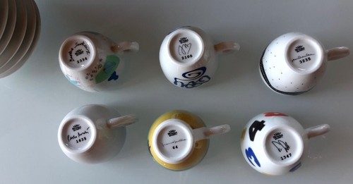 6 AMICI ILLY COLLECTION 1993 TASSEN ESPRESSOTASSEN NEU - Bild 4 von 7