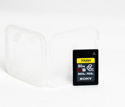 Sony Tough CFexpress Type A, 80GB, Memory Card (CEAG80T), 800mb/s