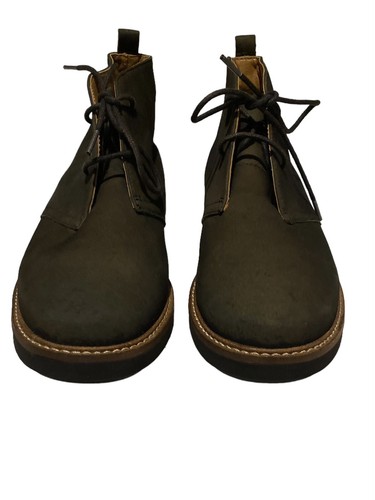 Clarks Artisan stivaletti stivaletti scarpe donna misura 6,5 verde scamosciato stringati - Foto 18 di 21