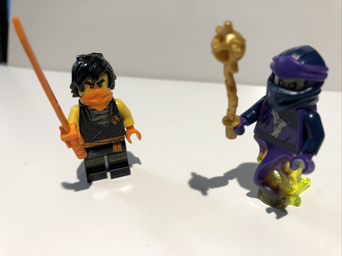 Lego Ninjago Minifigure Cole Njo645 Vs Ghost Njo644 | eBay