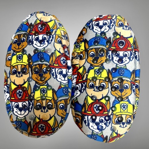 New Kids Plush Paw Patrol Slippers Super Soft Fleece Lined Size Sm/Med 8-13 - Picture 3 of 4